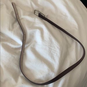 dark brown belt